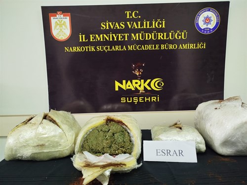 NARKOTİK SUÇLARLA MÜCADELE ŞUBE MÜDÜRLÜĞÜMÜZCE YAPILAN ÇALIŞMALAR